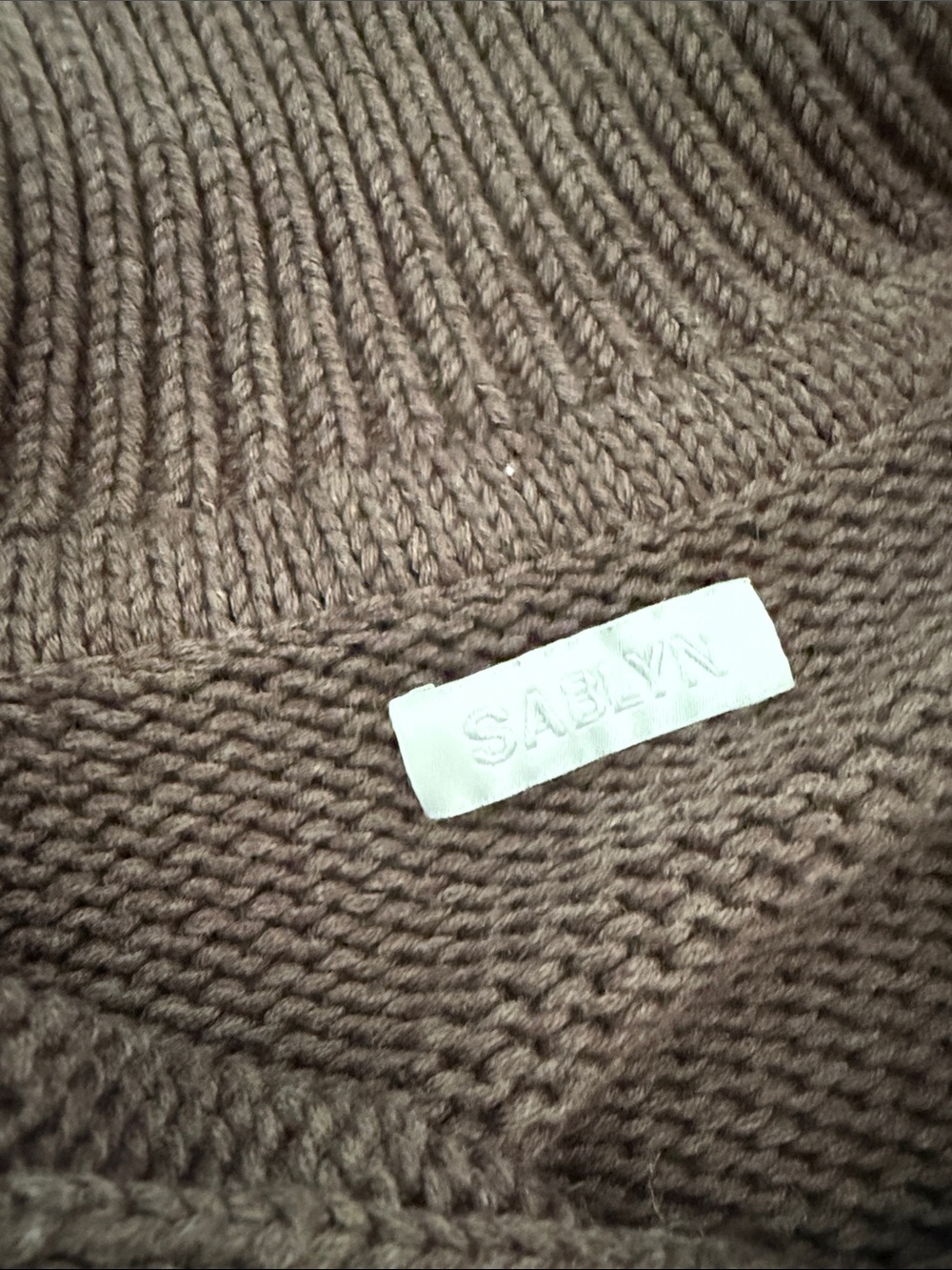 Sablyn Julie Sweater in Brown - Picture 2 of 5